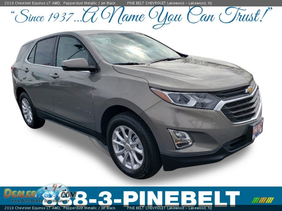 2019 Chevrolet Equinox LT AWD Pepperdust Metallic / Jet Black Photo #1