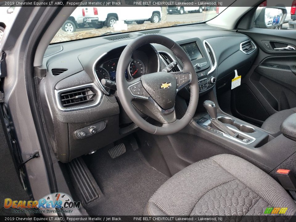 2019 Chevrolet Equinox LT AWD Pepperdust Metallic / Jet Black Photo #7