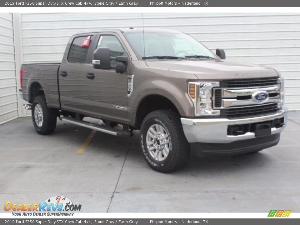 2019 Ford F250 Super Duty STX Crew Cab 4x4 Stone Gray / Earth Gray Photo #2