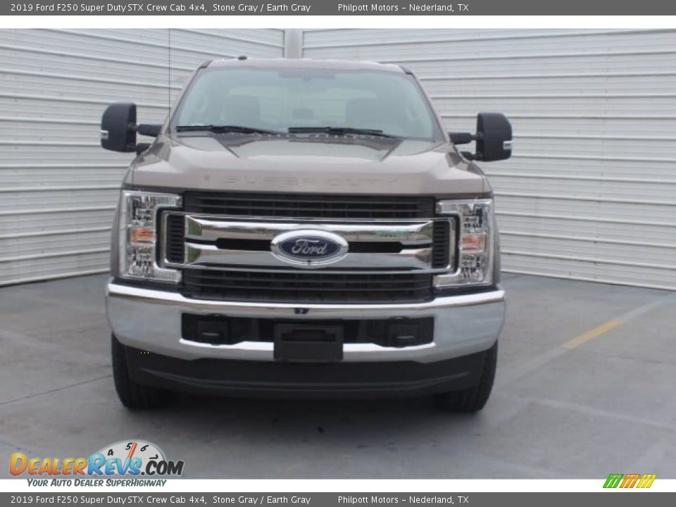 2019 Ford F250 Super Duty STX Crew Cab 4x4 Stone Gray / Earth Gray Photo #3