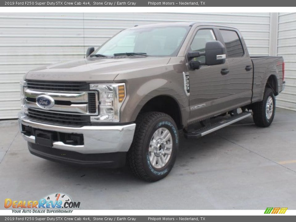 2019 Ford F250 Super Duty STX Crew Cab 4x4 Stone Gray / Earth Gray Photo #4