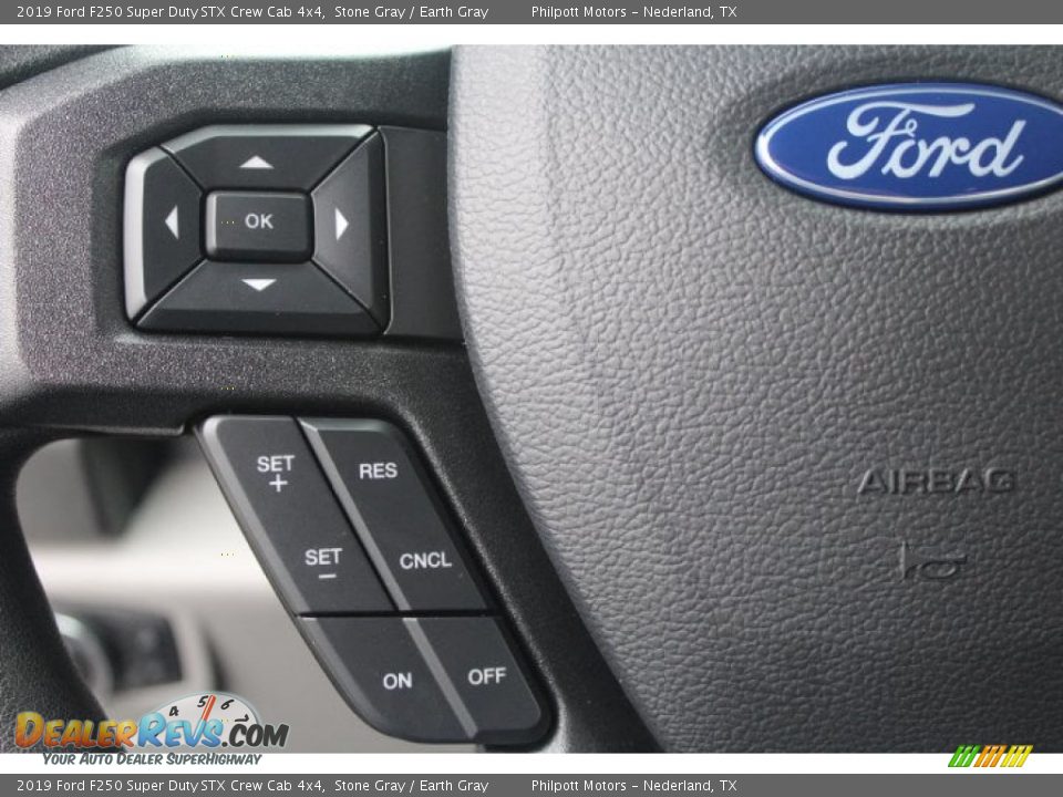 2019 Ford F250 Super Duty STX Crew Cab 4x4 Stone Gray / Earth Gray Photo #13