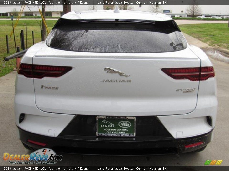 2019 Jaguar I-PACE HSE AWD Yulong White Metallic / Ebony Photo #8