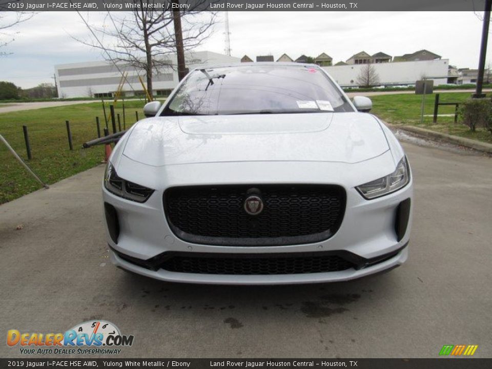 2019 Jaguar I-PACE HSE AWD Yulong White Metallic / Ebony Photo #9