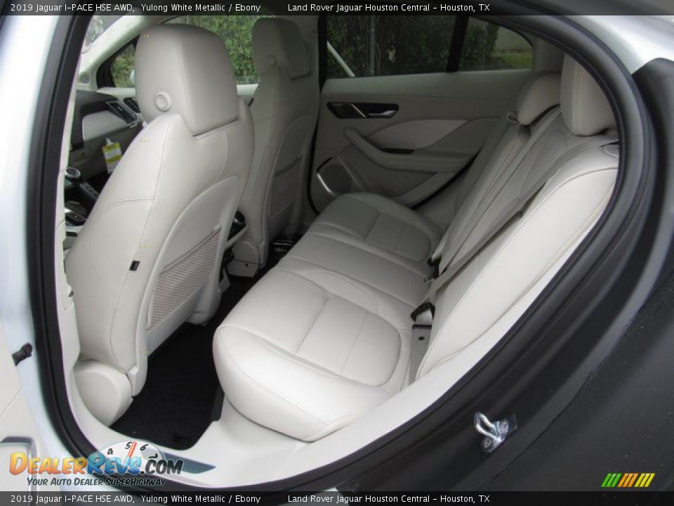 Rear Seat of 2019 Jaguar I-PACE HSE AWD Photo #13