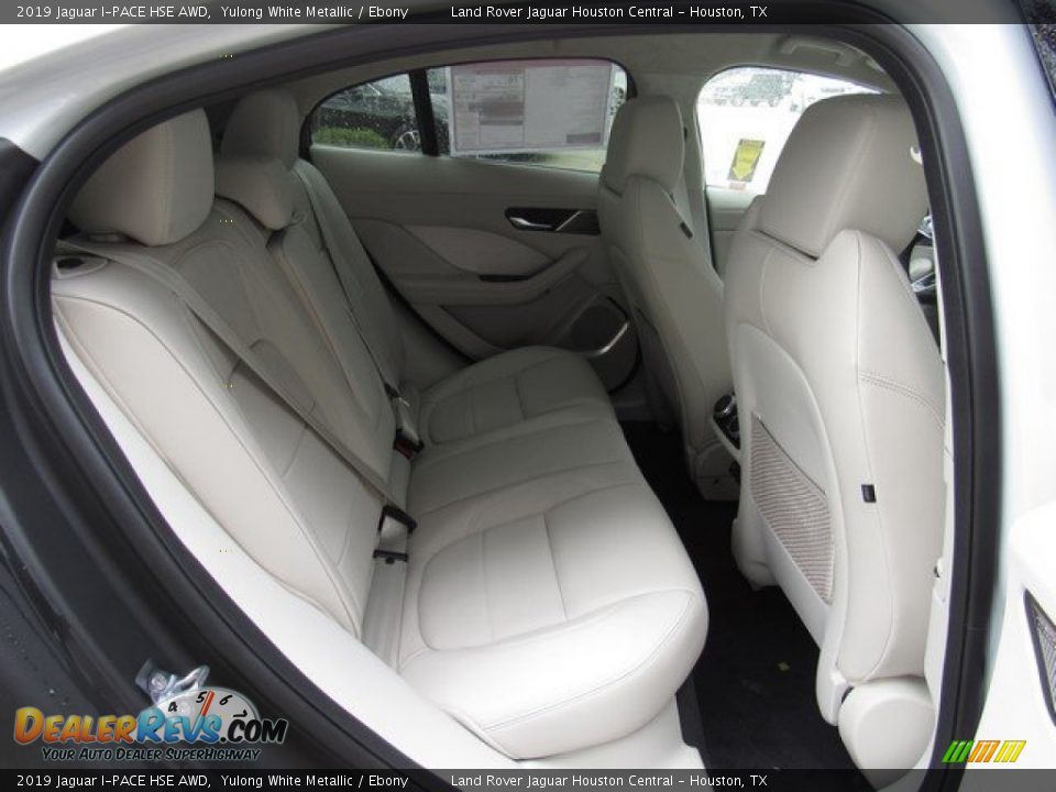 Rear Seat of 2019 Jaguar I-PACE HSE AWD Photo #19