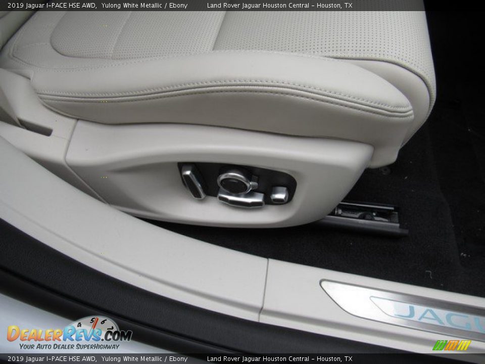 2019 Jaguar I-PACE HSE AWD Yulong White Metallic / Ebony Photo #20