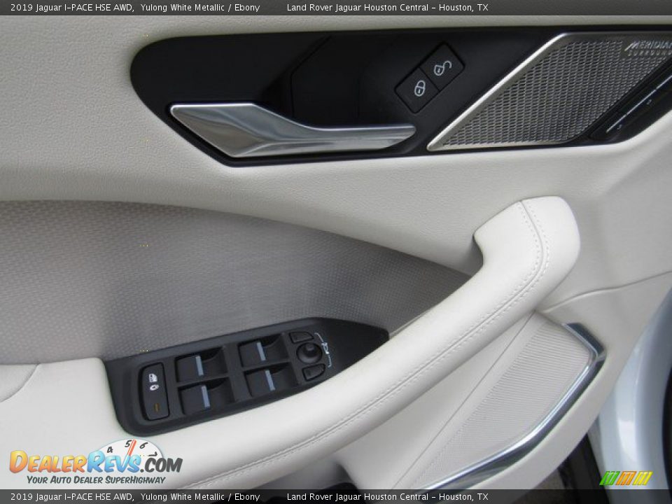 2019 Jaguar I-PACE HSE AWD Yulong White Metallic / Ebony Photo #25