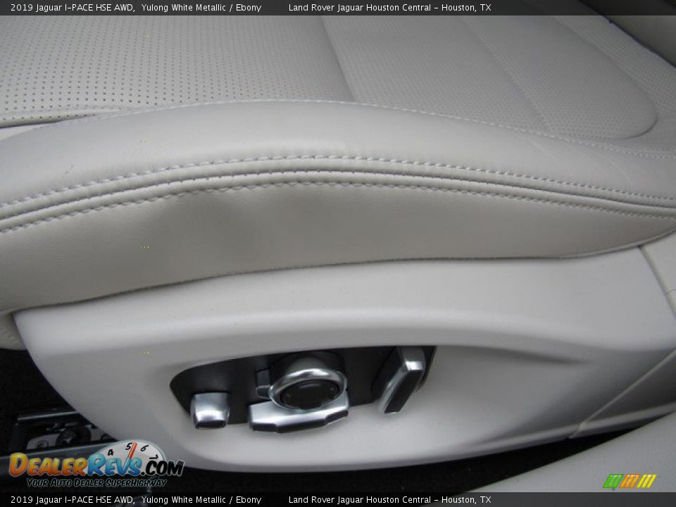 2019 Jaguar I-PACE HSE AWD Yulong White Metallic / Ebony Photo #26