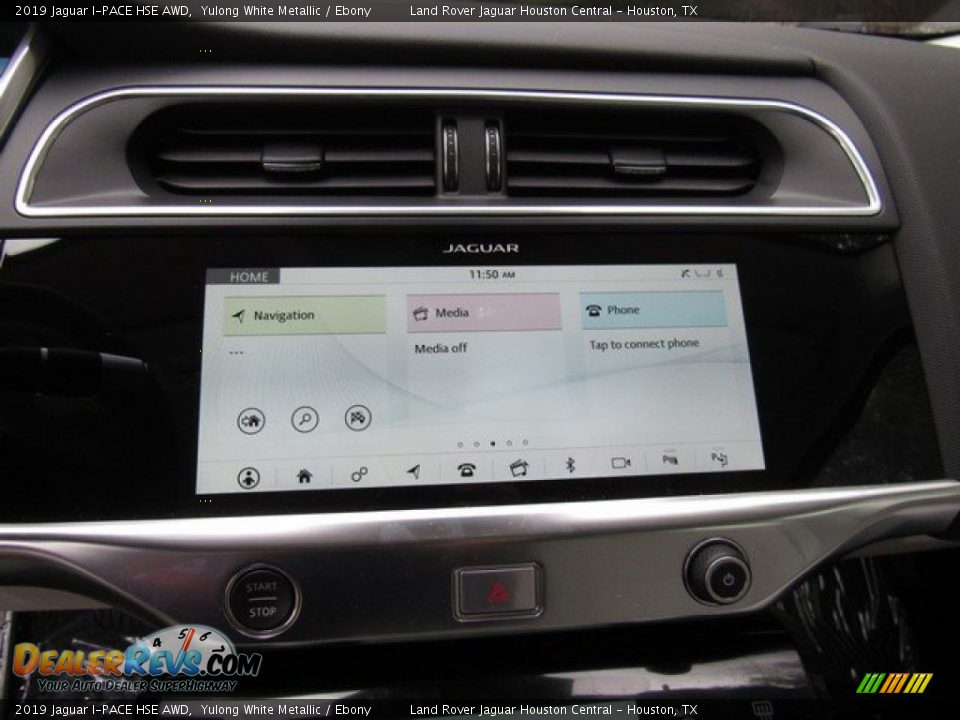 2019 Jaguar I-PACE HSE AWD Yulong White Metallic / Ebony Photo #31