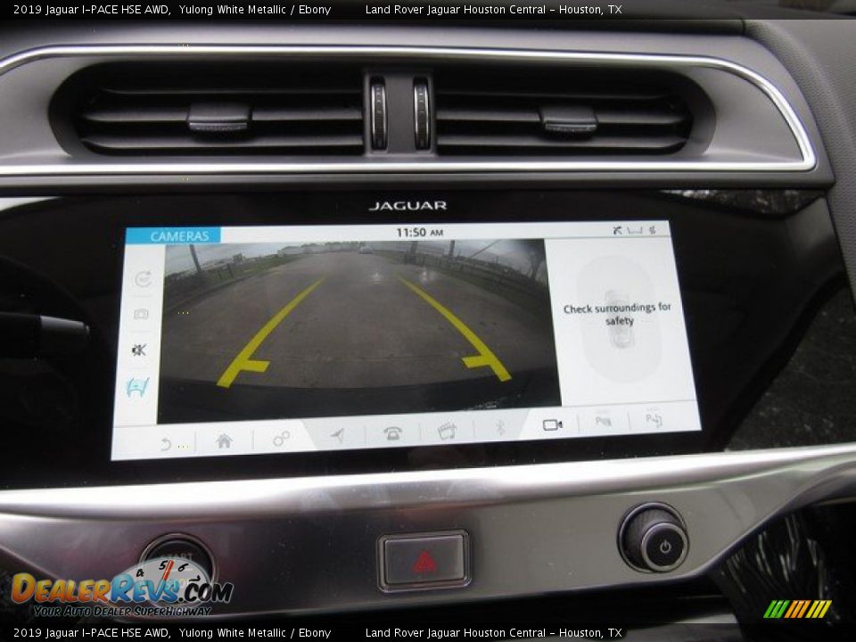 2019 Jaguar I-PACE HSE AWD Yulong White Metallic / Ebony Photo #32