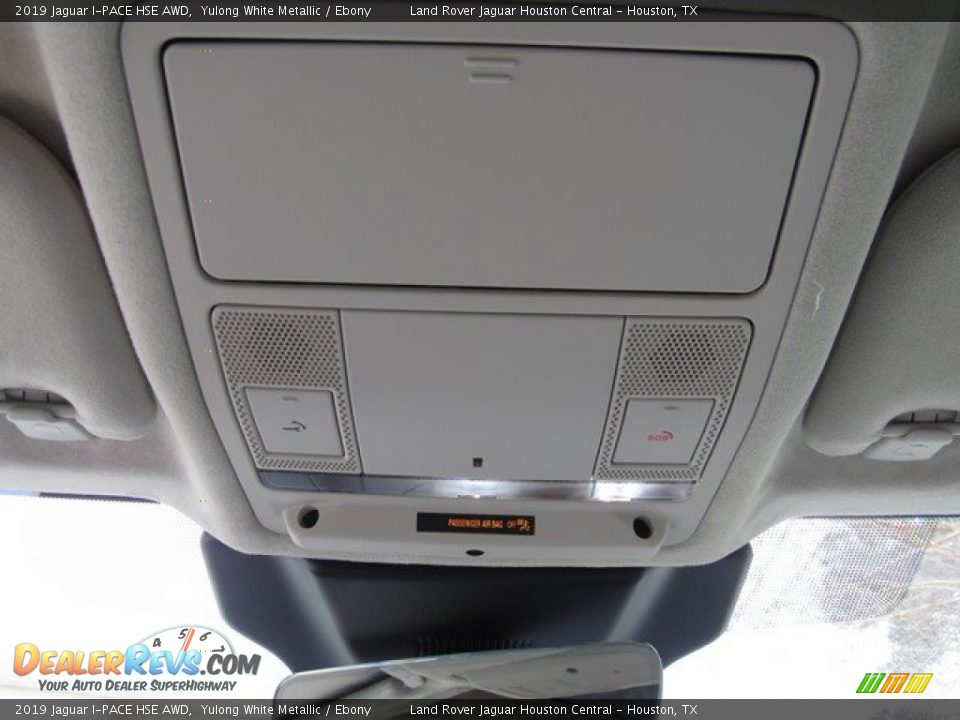 2019 Jaguar I-PACE HSE AWD Yulong White Metallic / Ebony Photo #35