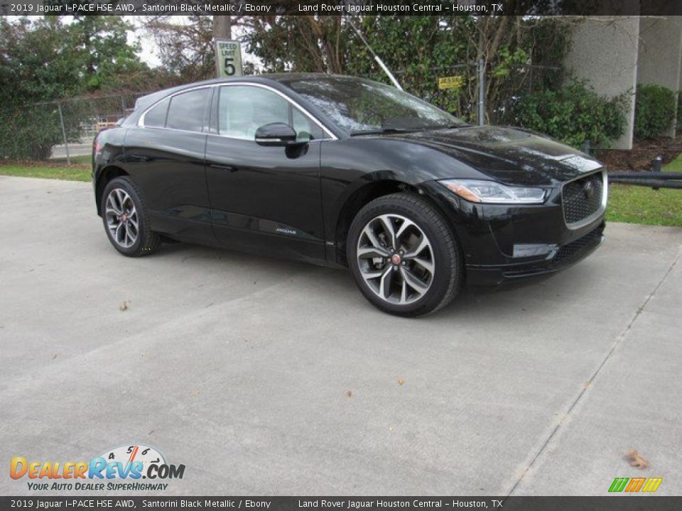 Santorini Black Metallic 2019 Jaguar I-PACE HSE AWD Photo #1