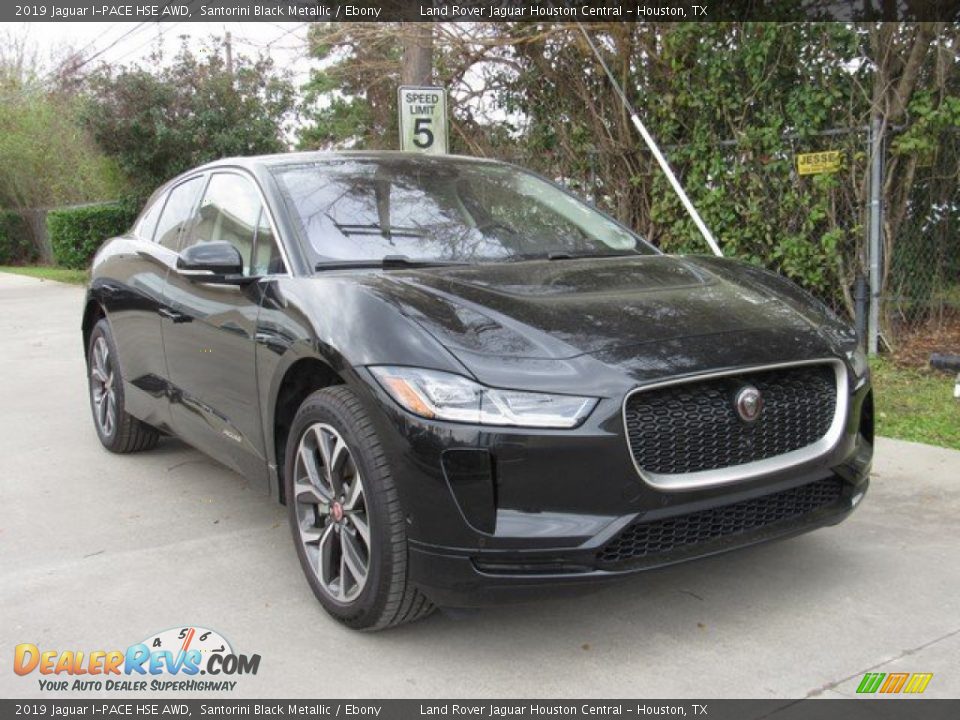 Front 3/4 View of 2019 Jaguar I-PACE HSE AWD Photo #2