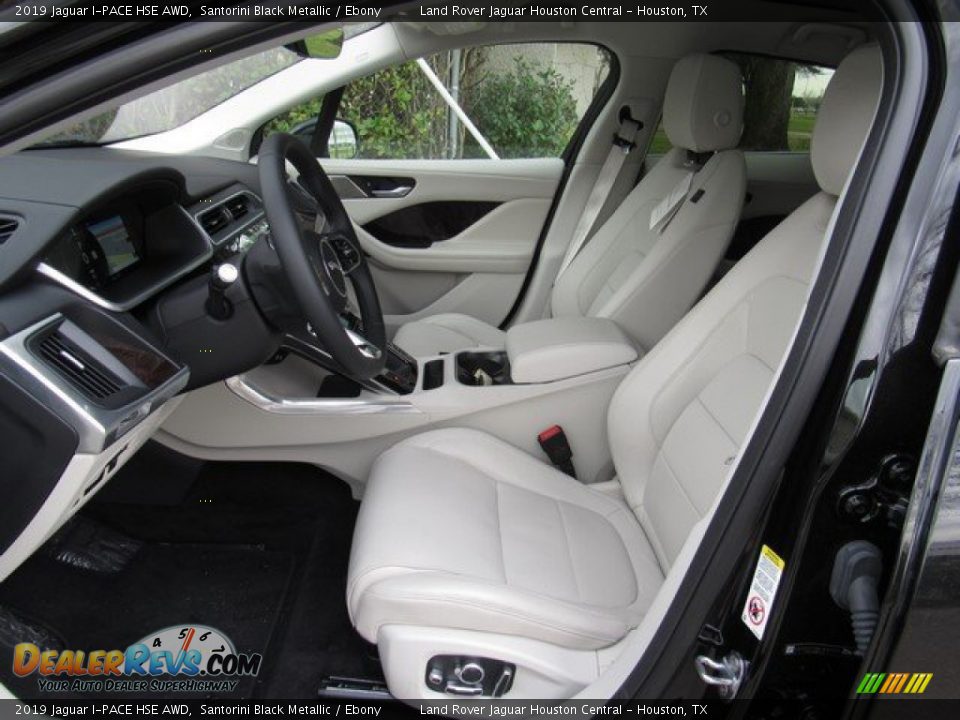Front Seat of 2019 Jaguar I-PACE HSE AWD Photo #3