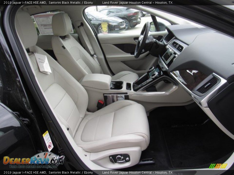 Front Seat of 2019 Jaguar I-PACE HSE AWD Photo #5