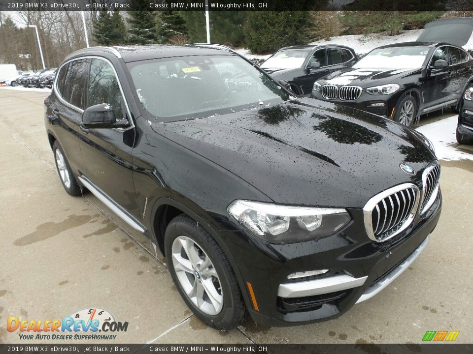 2019 BMW X3 xDrive30i Jet Black / Black Photo #1