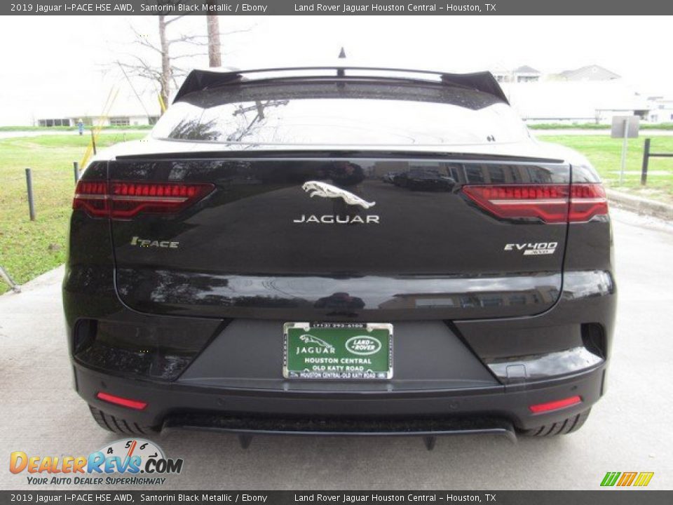 2019 Jaguar I-PACE HSE AWD Santorini Black Metallic / Ebony Photo #8