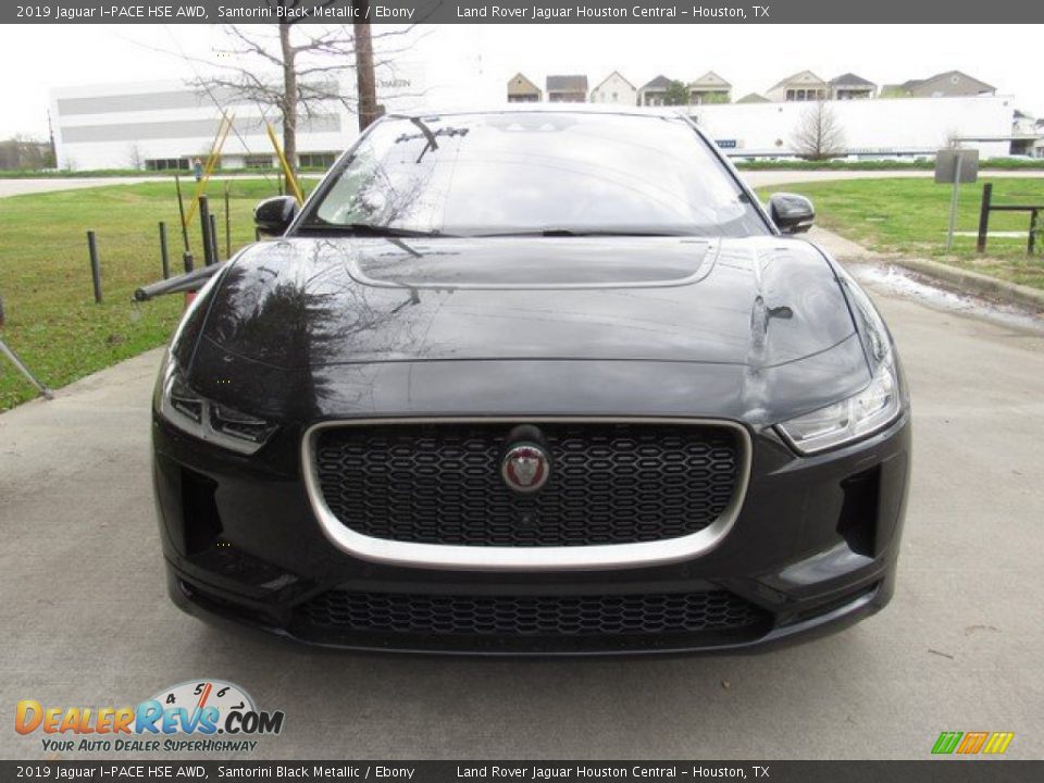 2019 Jaguar I-PACE HSE AWD Santorini Black Metallic / Ebony Photo #9