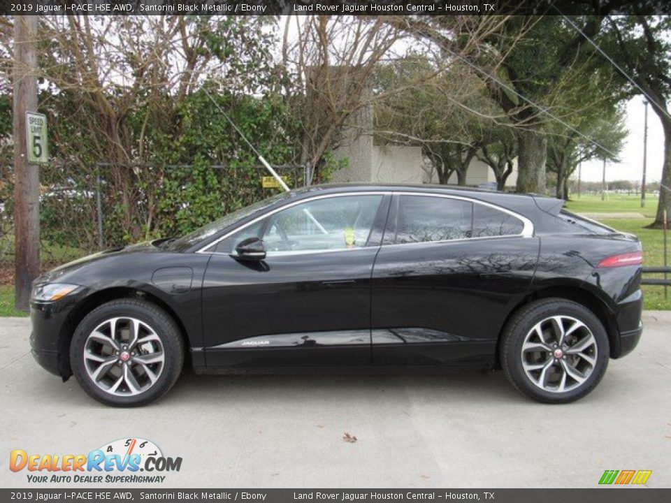Santorini Black Metallic 2019 Jaguar I-PACE HSE AWD Photo #11