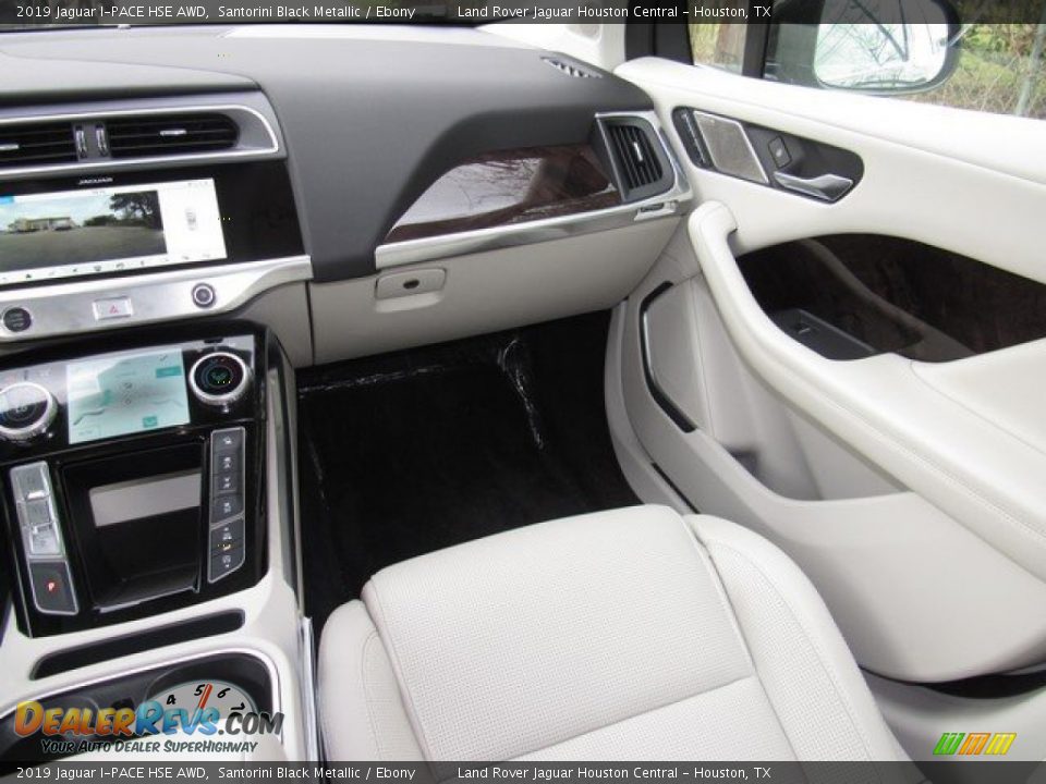 2019 Jaguar I-PACE HSE AWD Santorini Black Metallic / Ebony Photo #15