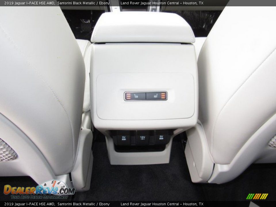 2019 Jaguar I-PACE HSE AWD Santorini Black Metallic / Ebony Photo #16