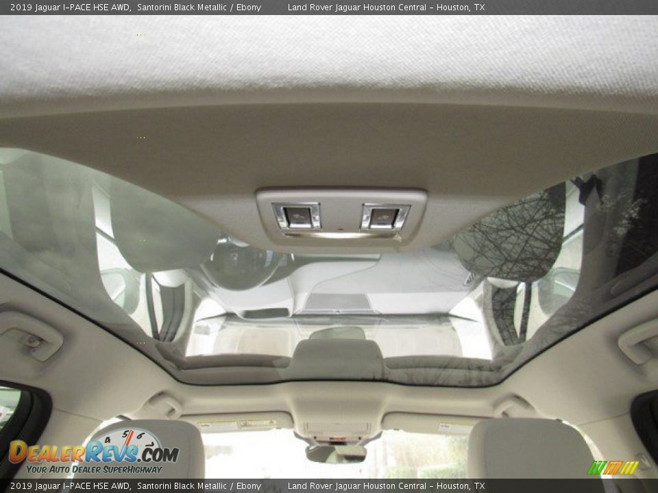 2019 Jaguar I-PACE HSE AWD Santorini Black Metallic / Ebony Photo #18