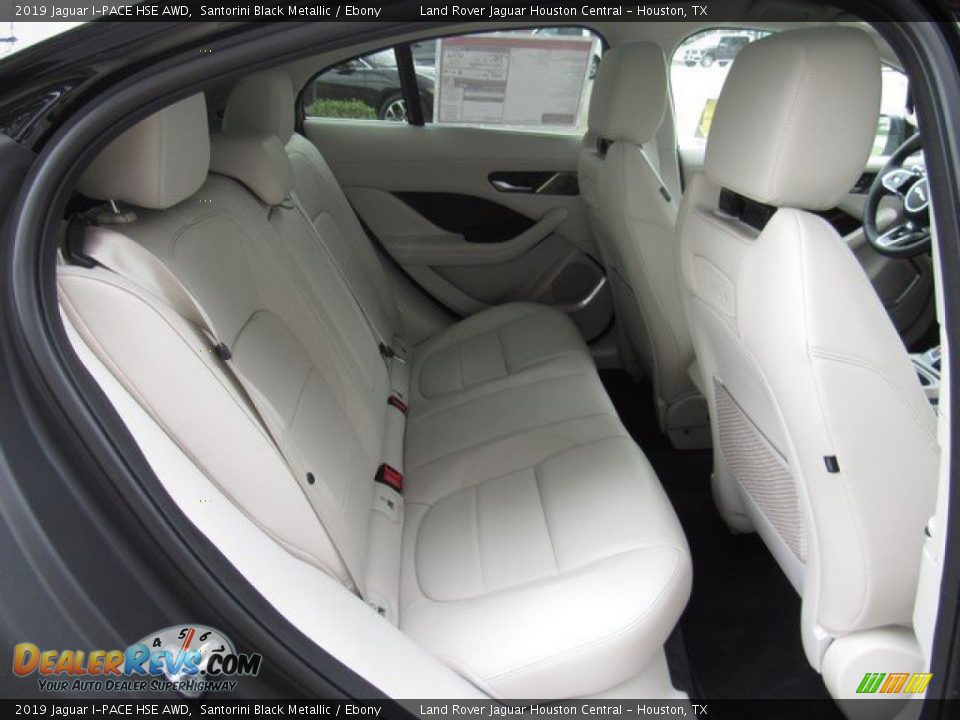 2019 Jaguar I-PACE HSE AWD Santorini Black Metallic / Ebony Photo #19