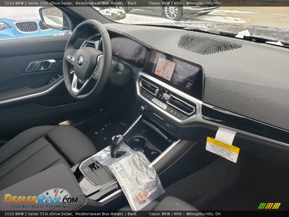 2019 BMW 3 Series 330i xDrive Sedan Mediterranean Blue Metallic / Black Photo #4