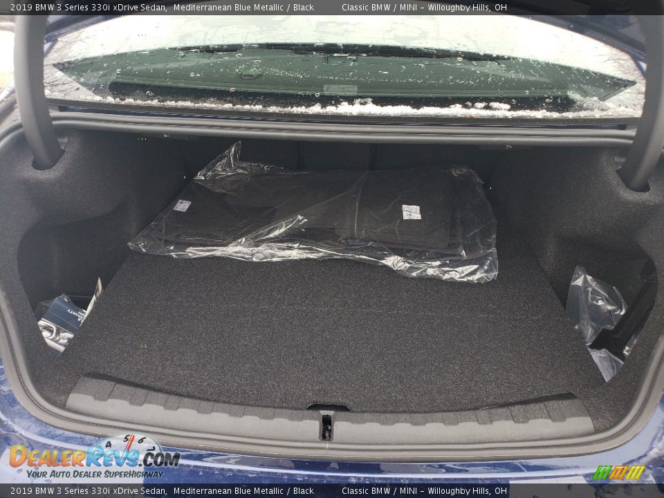 2019 BMW 3 Series 330i xDrive Sedan Mediterranean Blue Metallic / Black Photo #6