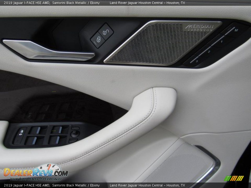 2019 Jaguar I-PACE HSE AWD Santorini Black Metallic / Ebony Photo #24