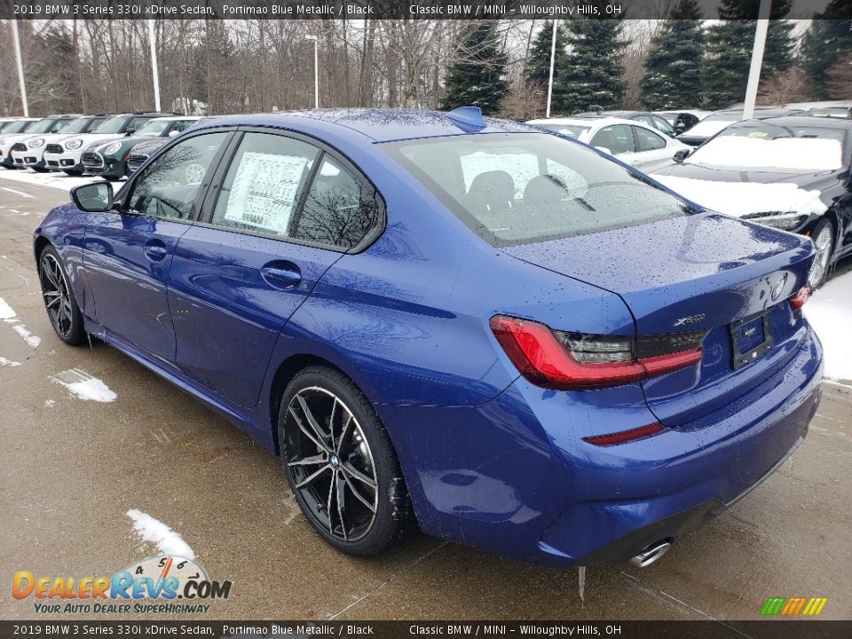 2019 BMW 3 Series 330i xDrive Sedan Portimao Blue Metallic / Black Photo #2