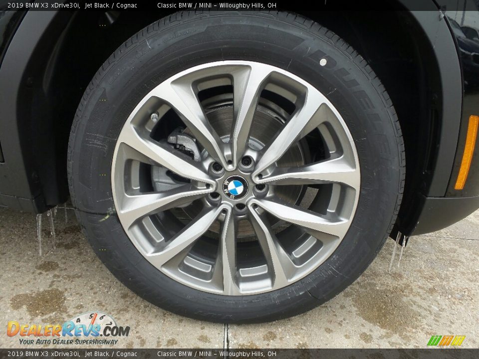 2019 BMW X3 xDrive30i Jet Black / Cognac Photo #3