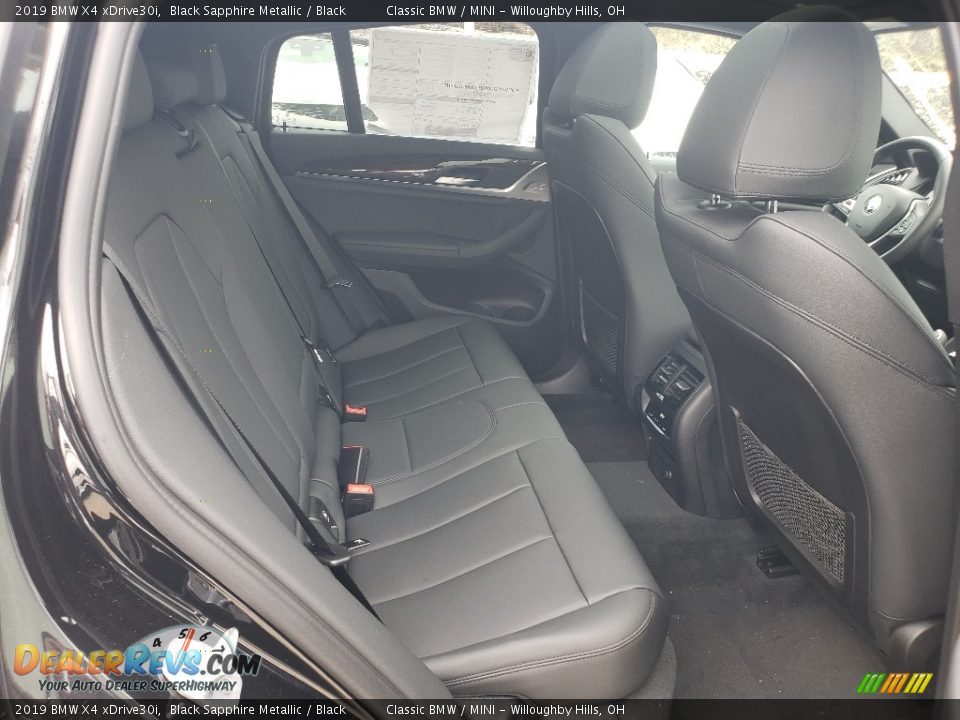 2019 BMW X4 xDrive30i Black Sapphire Metallic / Black Photo #5