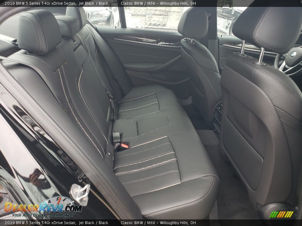 2019 BMW 5 Series 540i xDrive Sedan Jet Black / Black Photo #5