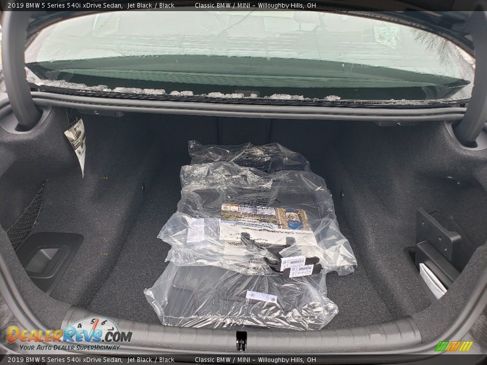 2019 BMW 5 Series 540i xDrive Sedan Jet Black / Black Photo #6