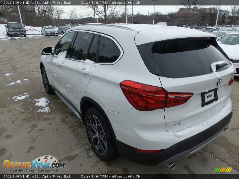 2019 BMW X1 xDrive28i Alpine White / Black Photo #2