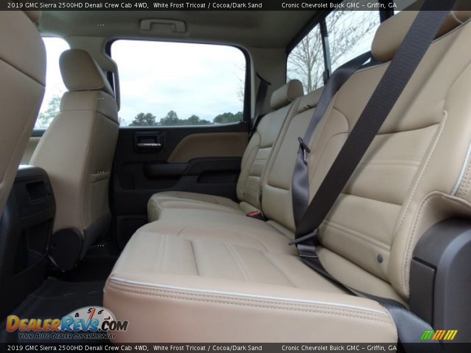 Rear Seat of 2019 GMC Sierra 2500HD Denali Crew Cab 4WD Photo #27