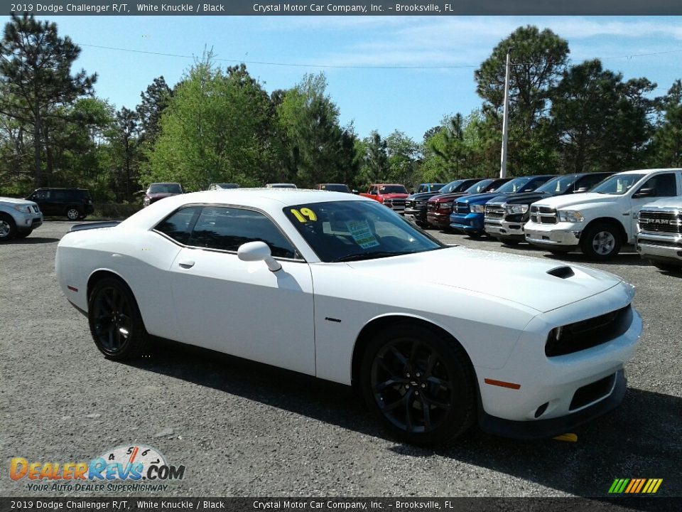2019 Dodge Challenger R/T White Knuckle / Black Photo #7