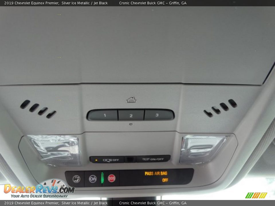 2019 Chevrolet Equinox Premier Silver Ice Metallic / Jet Black Photo #15