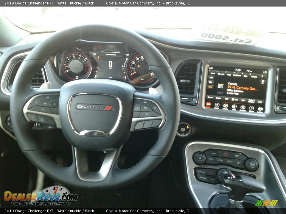 2019 Dodge Challenger R/T White Knuckle / Black Photo #13