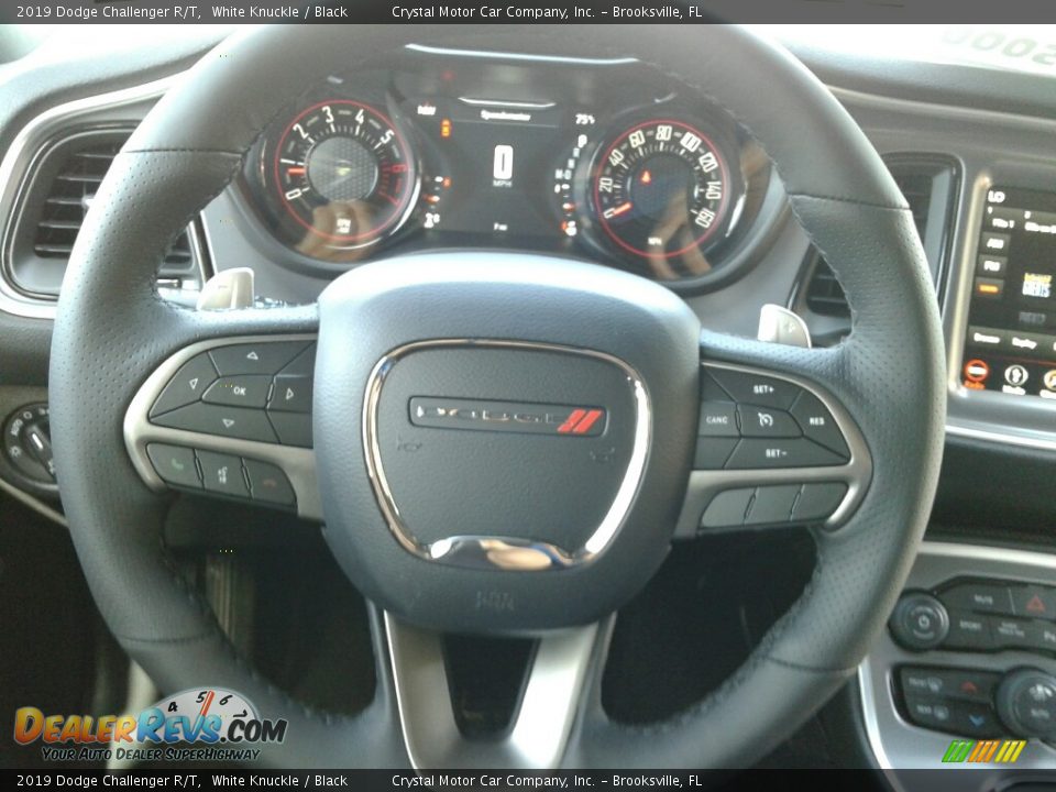 2019 Dodge Challenger R/T White Knuckle / Black Photo #14