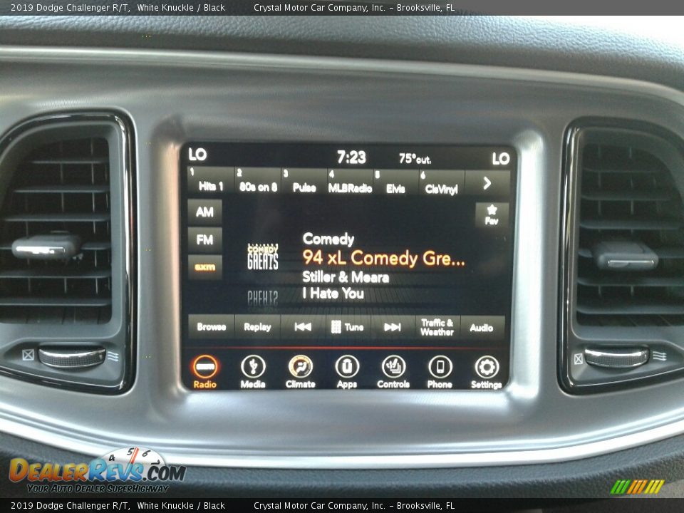 2019 Dodge Challenger R/T White Knuckle / Black Photo #15