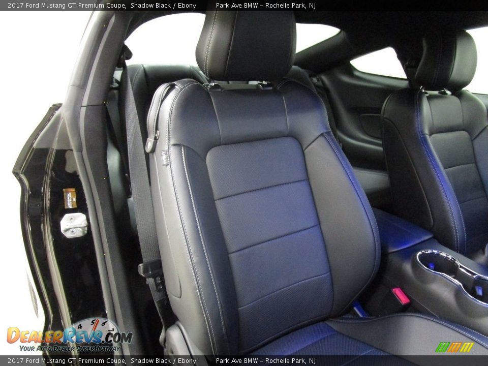 2017 Ford Mustang GT Premium Coupe Shadow Black / Ebony Photo #11