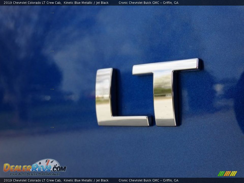 2019 Chevrolet Colorado LT Crew Cab Kinetic Blue Metallic / Jet Black Photo #9