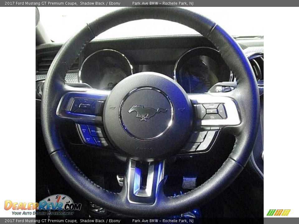 2017 Ford Mustang GT Premium Coupe Shadow Black / Ebony Photo #17