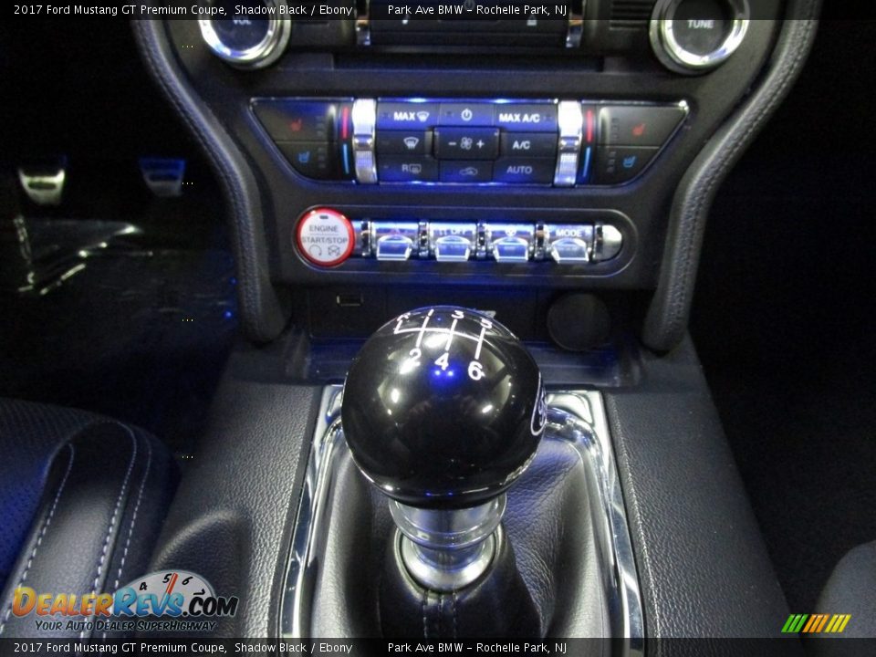 2017 Ford Mustang GT Premium Coupe Shadow Black / Ebony Photo #18