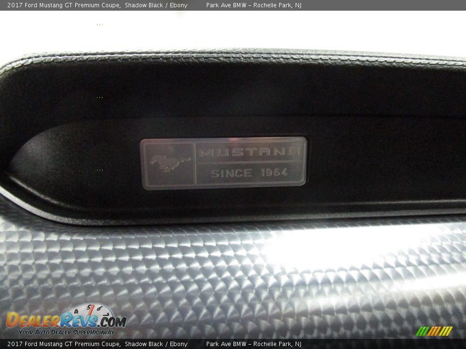 2017 Ford Mustang GT Premium Coupe Shadow Black / Ebony Photo #24
