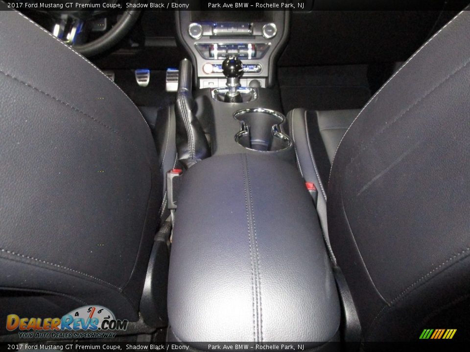2017 Ford Mustang GT Premium Coupe Shadow Black / Ebony Photo #25