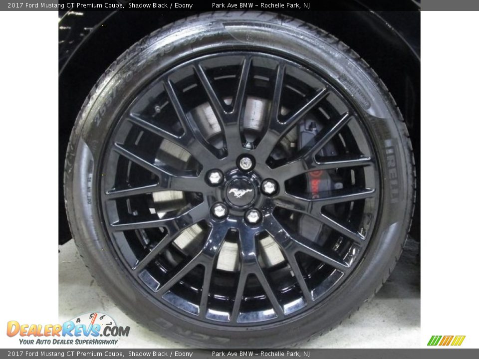 2017 Ford Mustang GT Premium Coupe Shadow Black / Ebony Photo #26